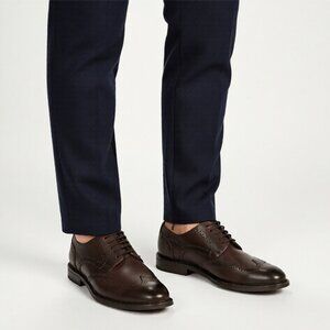 Vionic Shoes Mens 10.5 Brown Bowery Bruno Oxford Derby Dandy Gentleman Career